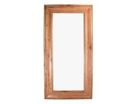 LivingStyles Northumbria Oak Timber Frame Floor Mirror, 200cm offer