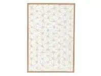 LivingStyles Ashland Framed Paper Art Wall Decor, 124cm offer