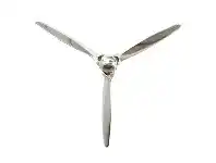 LivingStyles Aviator Aluminium Propeller Wall Decor offer