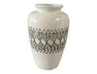 Sahara Painted Terracotta Vase