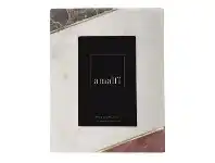 LivingStyles Levantina Marble Photo Frame, 4x6" offer
