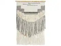 Chiara Handcrafted Textured Macrame Wall Hanging