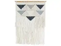 LivingStyles Deja Handcrafted Textured Macrame Wall Hanging offer