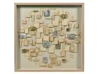 LivingStyles Ramiro Luxe Layed Paper Wall Art, 90cm offer