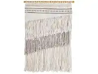 LivingStyles Cadence Handcrafted Textured Macrame Wall Hanging offer