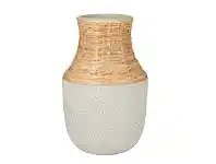 LivingStyles Panama Ceramic Vase, Small offer