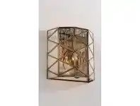 LivingStyles Butterworth Metal & Glass Wall Light offer