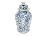 LivingStyles Shellcove Porcelain Temple Jar, Large offer