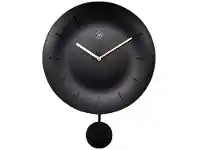 LivingStyles NeXtime Bowl Wall Clock, 30cm, Black offer