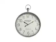 LivingStyles Stanton Metal Frame Round Wall Clock, 50cm offer