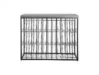 Taylor Commercial Grade Industrial Iron Wine Rack