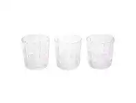 Set of 3 Madison Ave Cut Glass Votives