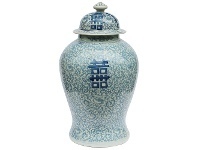 LivingStyles Double Happiness Porcelain Temple Jar offer