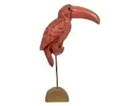 LivingStyles Ferien Toucan Sculpture, Coral offer