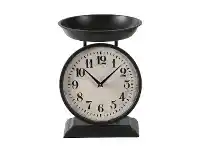 LivingStyles Retro Scale Iron Table Clock offer