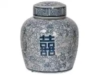 LivingStyles Yinzhen Porcelain Temple Jar, Small offer