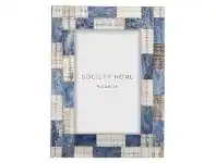 LivingStyles Salina Bone & Horn Inlay Photo Frame, 4x6" offer