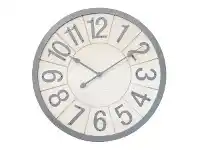 LivingStyles Redon Wooden Round Wall Clock, 60cm offer