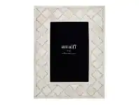 LivingStyles Sarai Bone Inlay Photo Frame, 4x6" offer