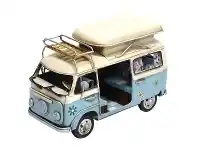 LivingStyles Boutica Handmade Tin Volkswagen 1966 Camper Van Model offer