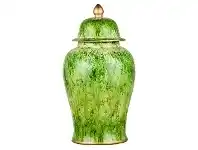 LivingStyles Chartreuse Ceramic Ginger Jar offer
