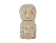 LivingStyles Hayan Stone Totem Pole Statue, Small offer