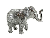 Tommy Elephant Sculpture, Silver