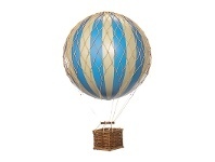 LivingStyles Floating The Skies Hot Air Balloon Model, Blue offer