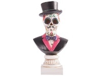 Calavera Art Sculpture, Gentleman in Suit