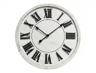 LivingStyles Palleville Wooden Round Wall Clock, 60cm offer
