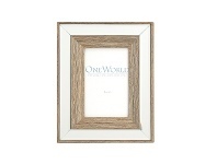 LivingStyles Seymour Mirrored Wooden Photo Frame, 4x6" offer