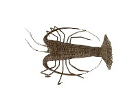 Annisa Rattan Lobster Figurine