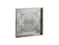 LivingStyles Regal Mirrored Square Tray offer