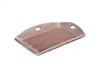 LivingStyles Homestead Solid Mahogany Timber Tray, Lime Wash offer