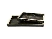 LivingStyles Kadida 2 Piece Bone Inlay Tray Set offer