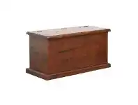 LivingStyles Spring New Zealand Pine Timber Blanket Box offer