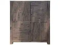 LivingStyles Sedgman Acacia Timber 4 Door Cabinet offer