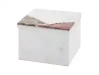 LivingStyles Levatina Marble Decor Box, Small offer