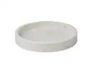 Bianco Marble Round Tray