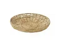 LivingStyles Pawnee Handwoven Water Hyacinth Basket/Wall Decor offer