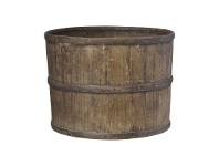 LivingStyles Taihe Reclaimed Elm Timber Antique Oriental Bucket offer