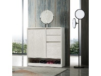 LivingStyles Vanda 2 Door 2 Drawer Shoe Cabinet, Right Door, 100cm offer