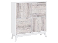 LivingStyles Williamstown Pine Timber 4 Door Side Cabinet offer