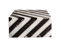 LivingStyles Hillcrest Marble Storage Box, Square offer