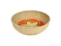 LivingStyles Prony Woven Paper Twine Round Basket offer
