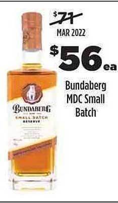 Liquorland Bundaberg MDC Small Batch offer