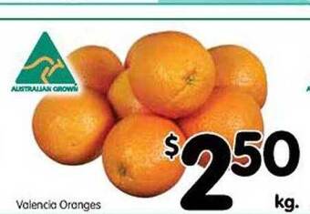 Spar Valencia Oranges offer