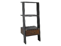LivingStyles Library Timber Short Ladder Shelf offer
