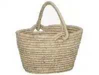 LivingStyles Bolla Handwoven Kans Grass & Date Leaf Shopping Basket offer