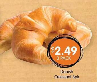 Spudshed Danish Croissant 3pk offer